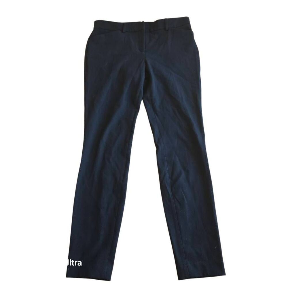 Express womens size 6R black editors skinny mid rise stretch pansts